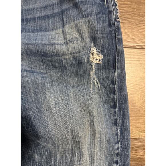 BKE Tyler Straight Jeans Distressed Ripped Size‎ 33R - Picture 4 of 9